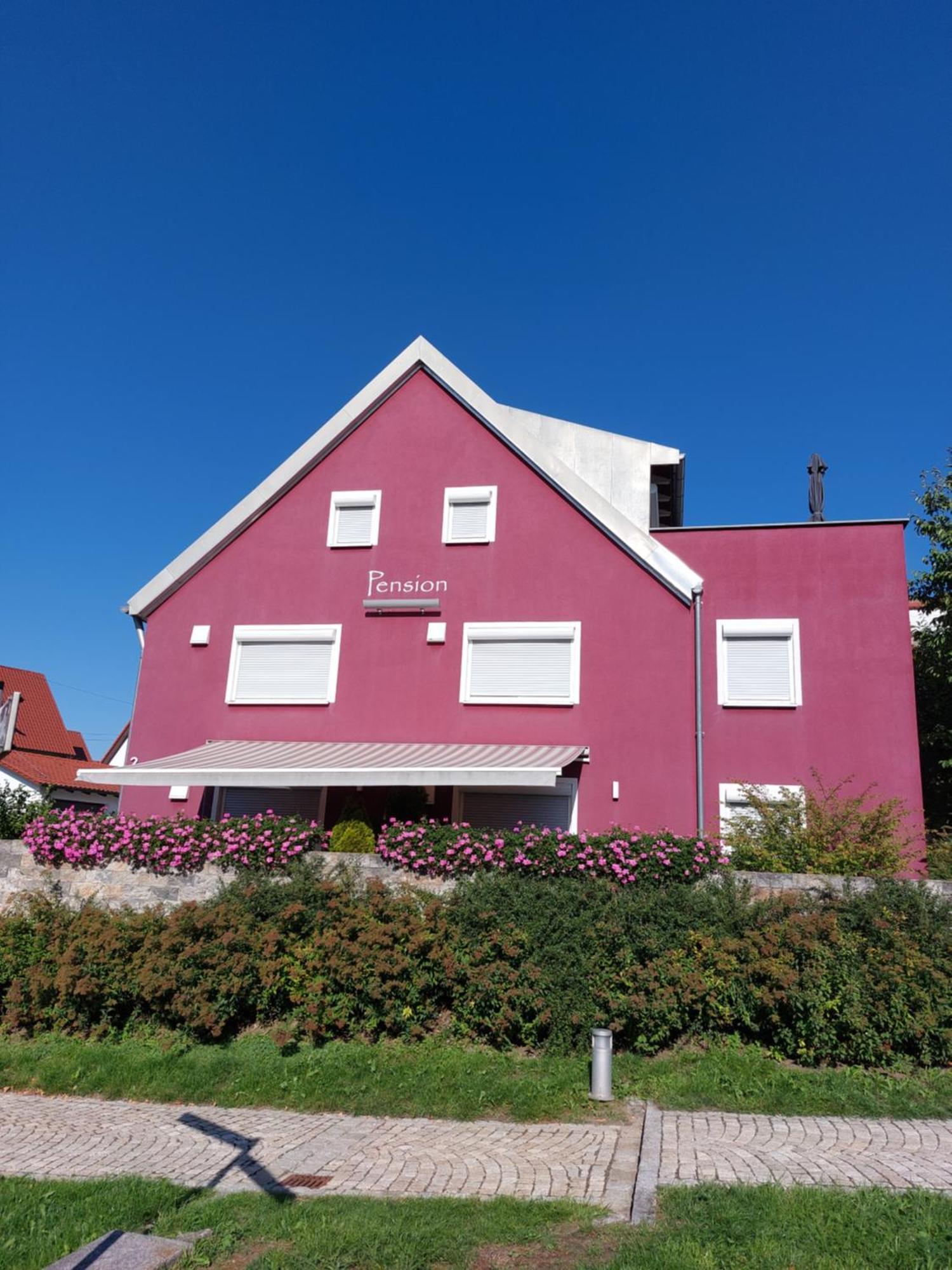 Pension Am Kirchberg Wehringen Εξωτερικό φωτογραφία